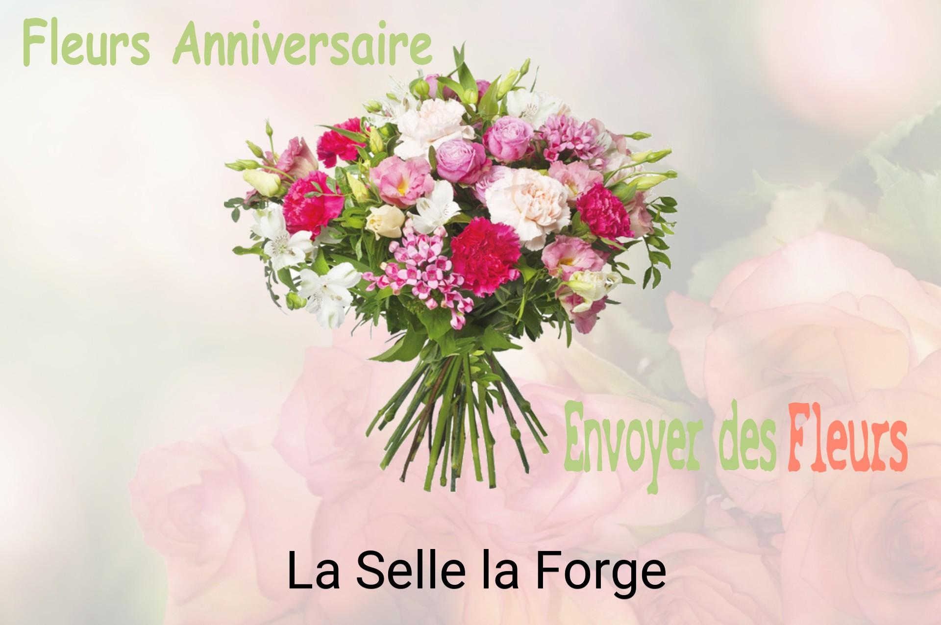 Bouquet de fleurs d’anniversaire livré à La Selle-la-Forge