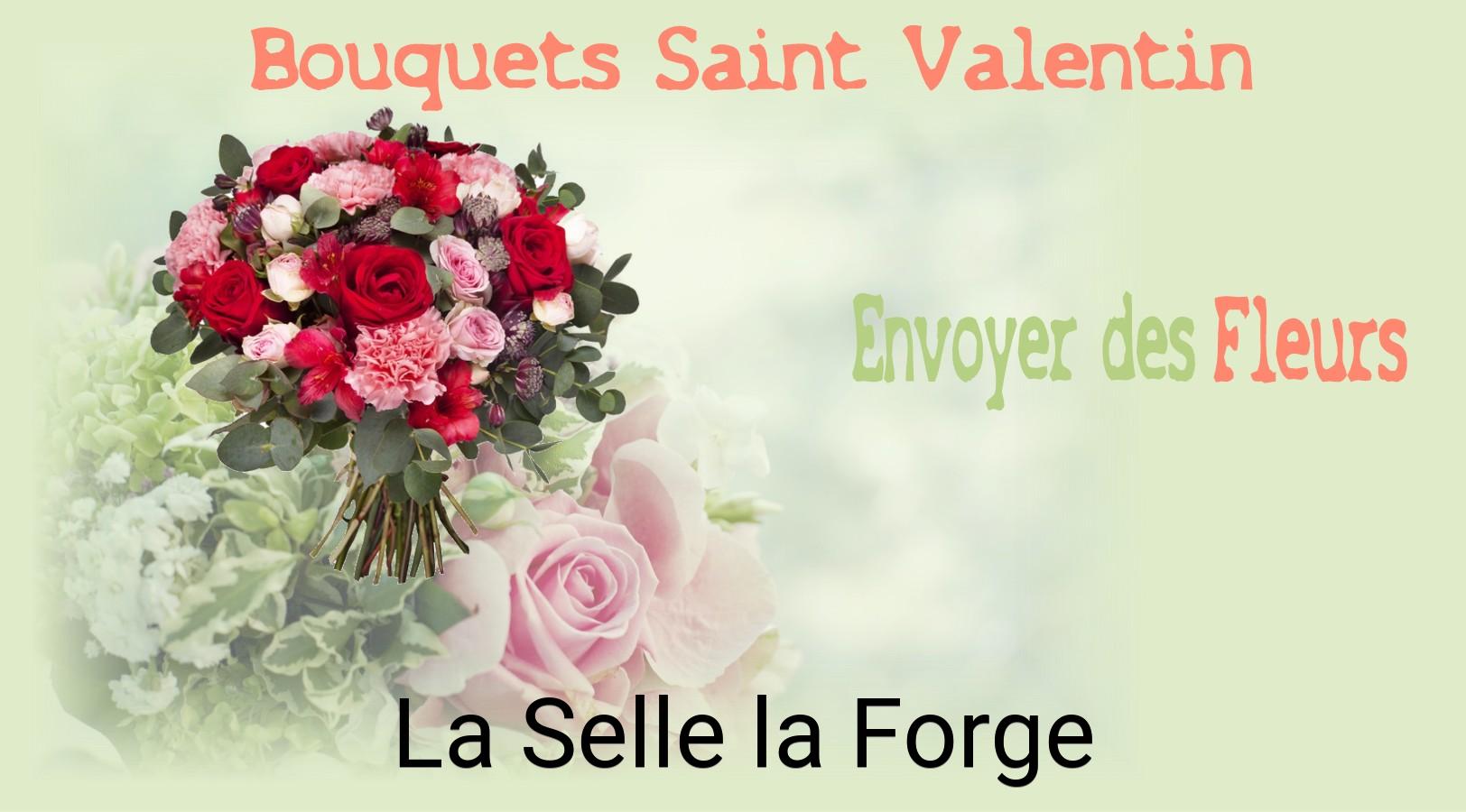 Roses de Saint-Valentin livrées à La Selle-la-Forge